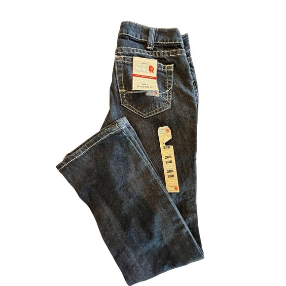 Ariat FR NWT Flame Resistant Womens Jeans Tag Sz 28R Bootcut Stretch Work Jean - Picture 12 of 12